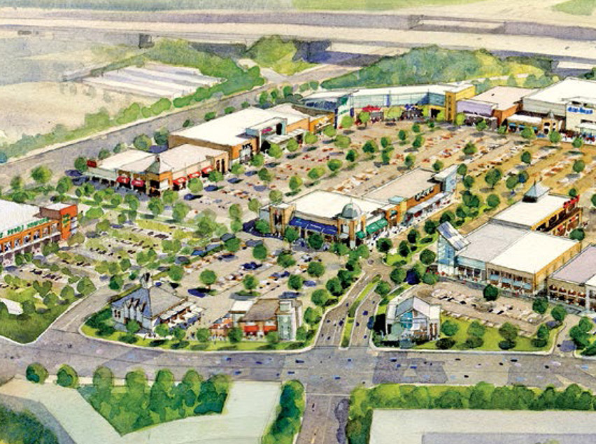 Drawing of Easton Gateway at Easton Town Center in Columbus, OH