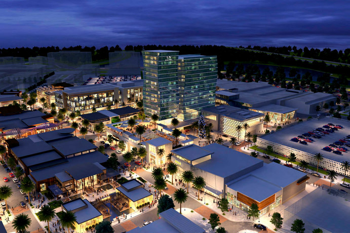 Rendering of Lake Nona Town Center
