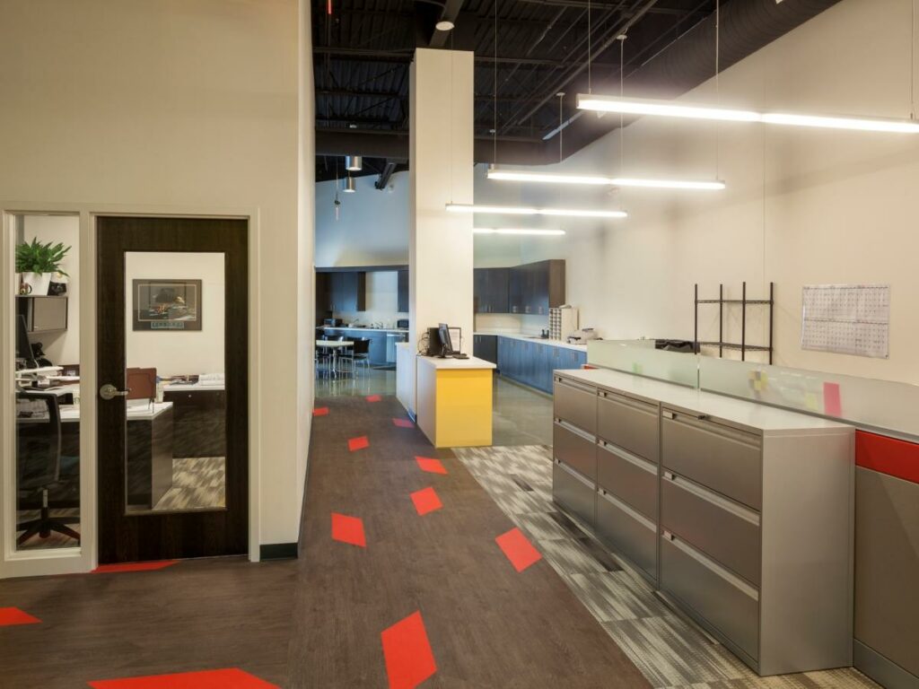 Liberty Center office interior