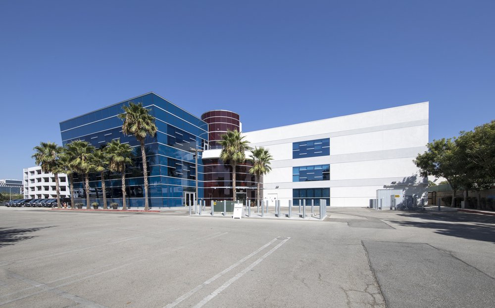 Modern-looking office building