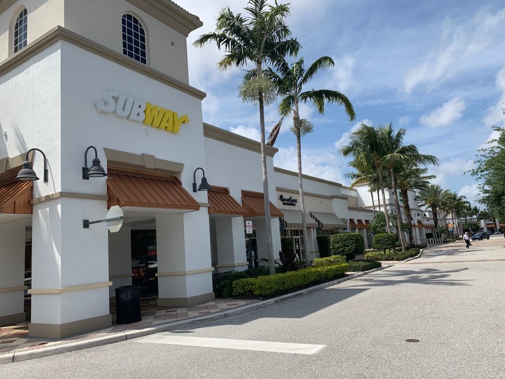Subway in Shoppes at Woolbright in Boynton Beach, FL
